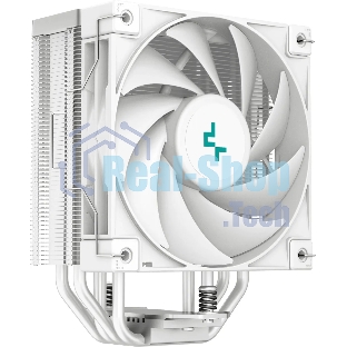 Кулер для процессора DEEPCOOL AK400 WH белый, 120 мм, алюминий/медь, 1850 об/мин, 29 дБ, 4 pin, 220 Вт, 155 мм