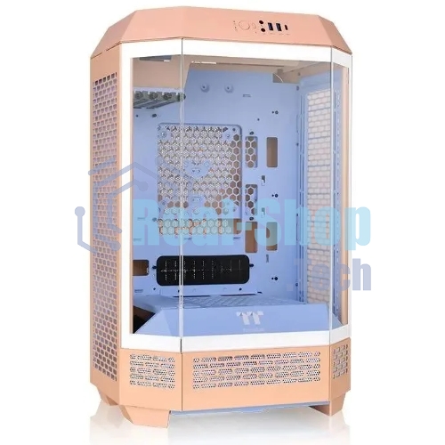 Компьютерный корпус Thermaltake The Tower 300 розовый без БП miniITX 8x120мм 6x140мм 2xUSB 3.0 audio bott PSU