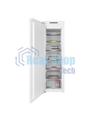 Морозильник встраиваемый Maunfeld MBFR177NFWGR Inverter белый, 200 л, 5 ящиков