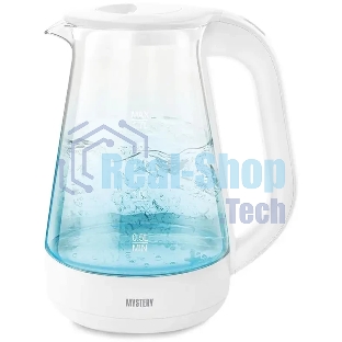 Чайник электрический MYSTERY MEK-1652 2000 Вт, 1.7 л, белый