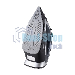 Утюг BBK ISE-2405 черный/серебро, 2400 Вт, 45 г/мин, 170 г/мин, 320 мл