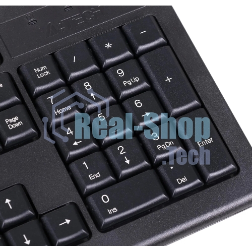 Клавиатура проводная A4Tech KR-85 USB черный