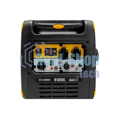 Электрогенератор бензиновый инверторный Denzel GS-5500iSE, 5.5 кВт, 78 дБ, 47 кг