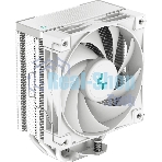 Кулер для процессора DEEPCOOL AK400 WH белый, 120 мм, алюминий/медь, 1850 об/мин, 29 дБ, 4 pin, 220 Вт, 155 мм