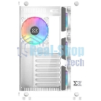 Компьютерный корпус Xigmatek Aquarius Plus White EN46430 ATX, USB3.0x2+USB2.0x1, Front &Left TG, 7PCS AY120 Fan, EN46430 Frontx3+Bottomx3+Rearx1