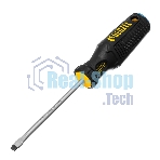 Отвертка Denzel SL5x100 мм, S2, 3к рукоятка