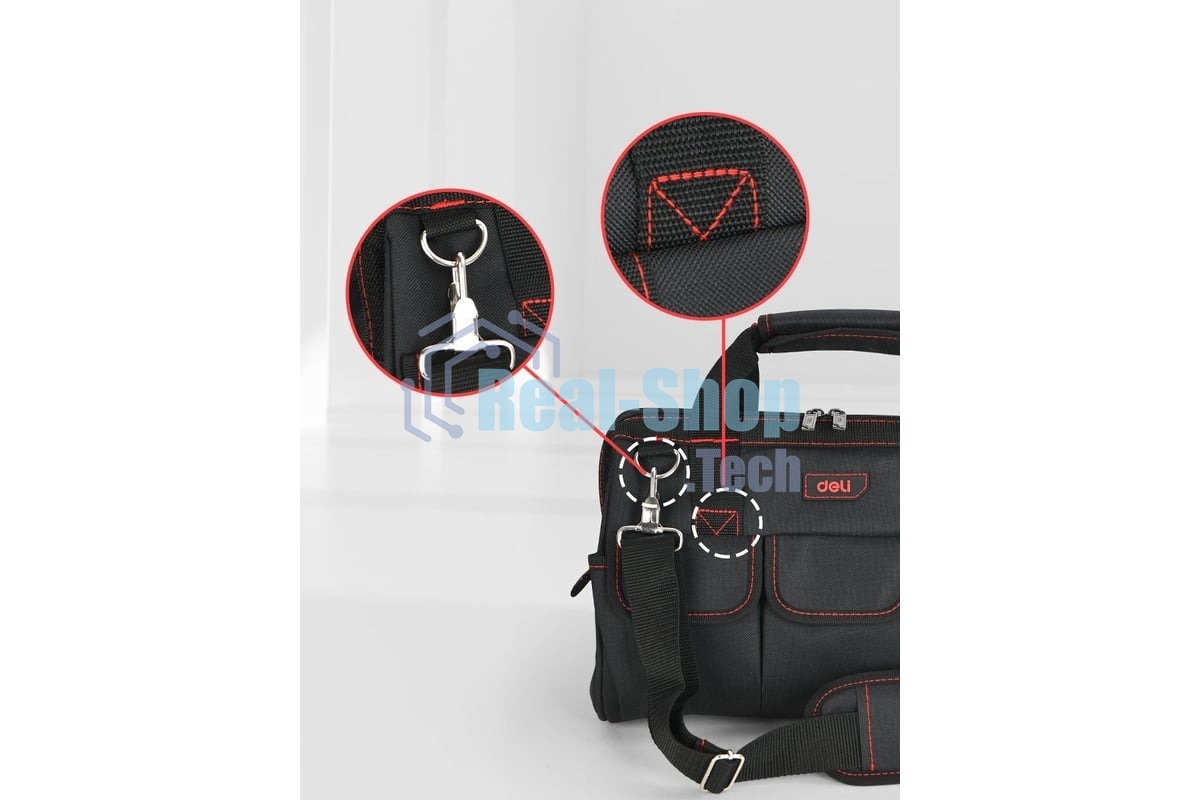 Сумка для инструментов Deli DL430903 Black Edition
