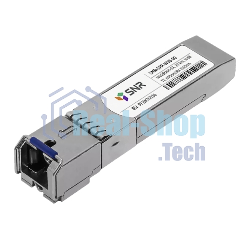 Модуль SNR SFP WDM, дальность до 20км (14dB), 1310нм LC