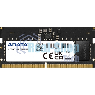 Оперативная память ADATA AD5S480032G-S, DDR5, 32GB (1x32 GB), 4800 MHz, CL40, SO-DIMM