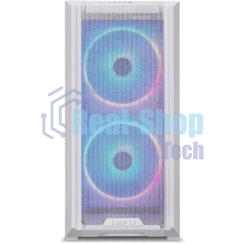 Компьютерный корпус Lian-Li Lancool 216 белый без БП ATX 2xUSB 3.0 audio bott PSU