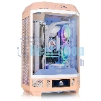 Компьютерный корпус Thermaltake The Tower 300 розовый без БП miniITX 8x120мм 6x140мм 2xUSB 3.0 audio bott PSU