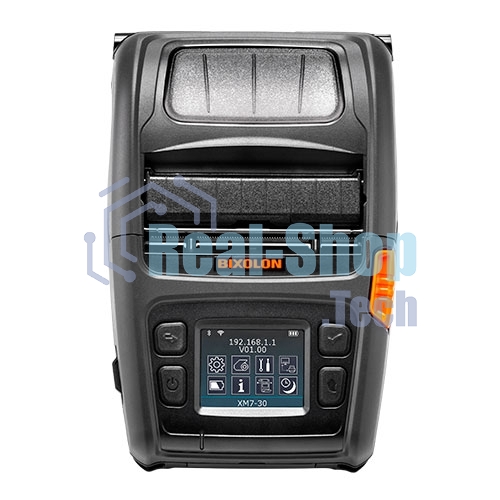 Принтер этикеток мобильный Bixolon XM7-30, 203 dpi, 127 мм/сек, USB, RS-232 (COM порт, Serial), Bluetooth, черный