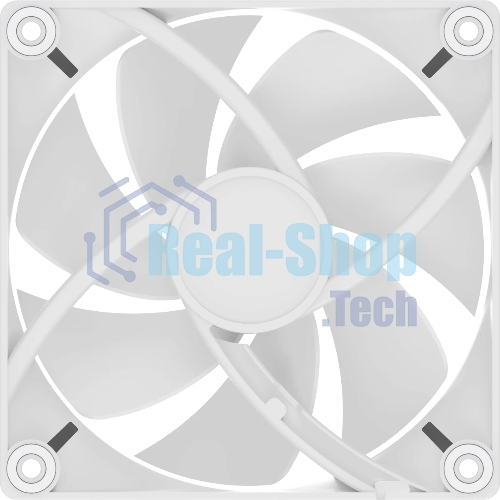 Вентилятор для корпуса Ocypus Delta F12 WH, 120x120x25мм, 4-PIN PWM, 500-2000 RPM, 29 DBA MAX, HYDRO BEARING