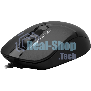 Мышь проводная A4Tech Fstyler FM12S черный, 1200 dpi, USB, кнопки - 3