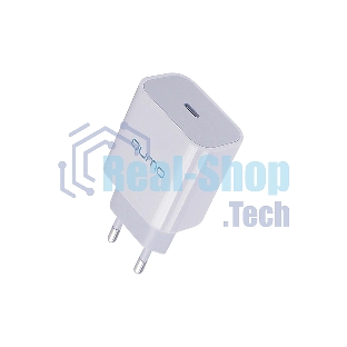 Сетевое зарядное устройство Qumo Energy light (Charger 0051) PD 20W, 1USB, Type-C, белый
