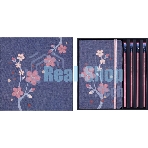 Набор Moleskine Limited Edition Sakura блокнот 2шт/карандаш 4 шт Large
