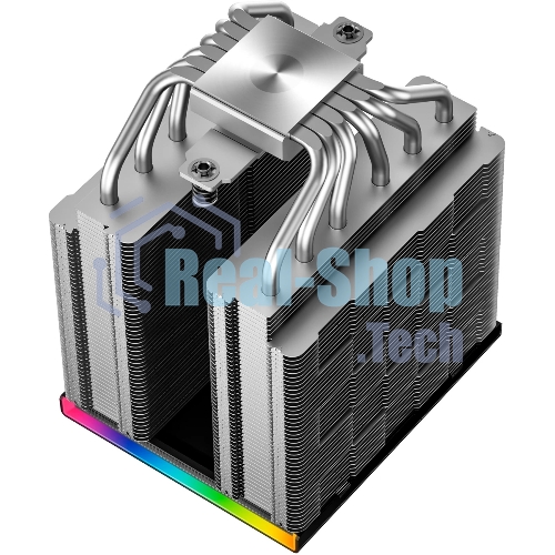 Кулер для процессора DEEPCOOL AK620 DIGITAL SE LGA20XX/1700/1200/115X/AM5/AM4 (9шт/кор, TDP 260W, PWM, DUAL Fan 120мм, 6 тепл. трубок, ARGb, черный) RET (R-AK620-BKADMN-GJD)