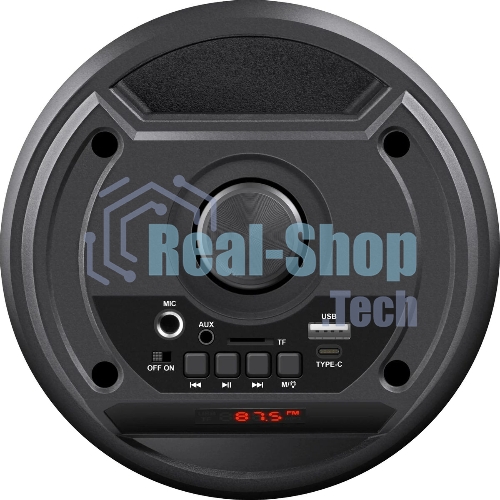 Портативная колонка Defender 16W черный CRASHBOOM