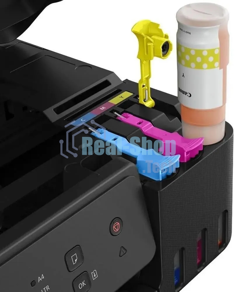 Принтер струйный Canon Pixma G1430 (5809C009), A4, цветной, печ. до 11 стр/мин. (ч/б) до 6 стр/мин. (цвет), 1200 x 4800 dpi, USB