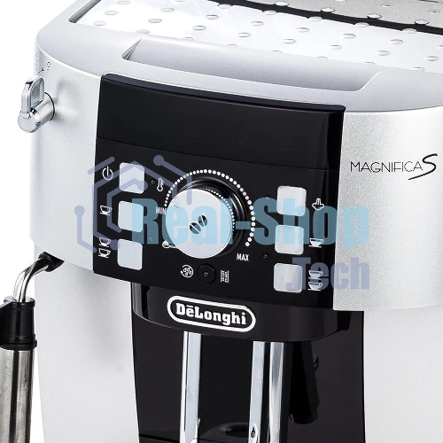 Кофемашина автоматическая DeLonghi ECAM 21.117.SB серебристый/черный, исп. кофе - зерновой/молотый, 1.8 л, 1450 Вт, 15 бар