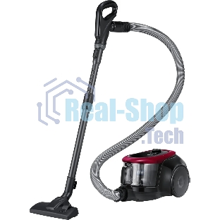 Пылесос Samsung VC18M21C0VR/EV красный/черный, 380/1800 Вт, уборка сухая, пылесборник контейнер 1.5 л