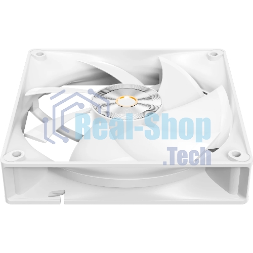 Вентилятор для корпуса Ocypus Delta F12 WH, 120x120x25мм, 4-PIN PWM, 500-2000 RPM, 29 DBA MAX, HYDRO BEARING