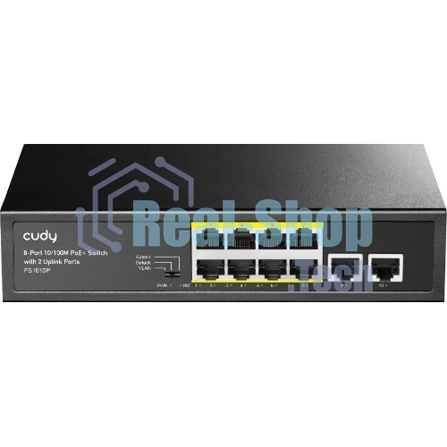Коммутатор Cudy FS1010P, 10×100 Мбит/с