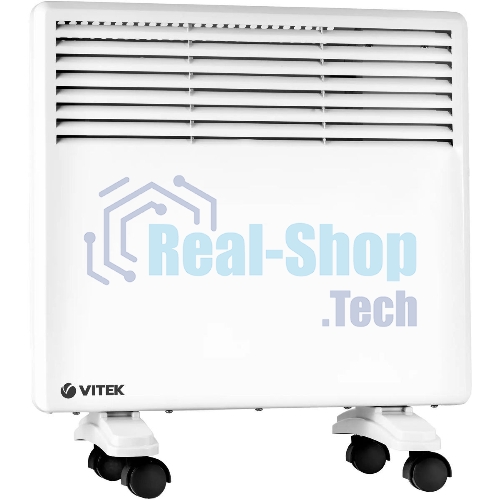 Конвектор Vitek VT-2183 белый, 1000Вт, 20м2, термостат
