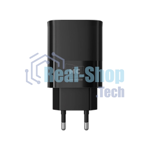 Сетевое зарядное устройство MORE CHOICE (4620202553393) NC09a 1USB 3.0A QC3.0 15W б, черный