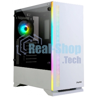 Компьютерный корпус ZALMAN S5, ATX, WHITE, WINDOW, 2xCOMBO (3.5