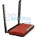Роутер беспроводной MikroTik L009UiGS-2HaxD-IN AX600 10/100/1000BASE-TX, 2.4Ггц, 8*1Gbit, 1*SFP 2.5Gbit