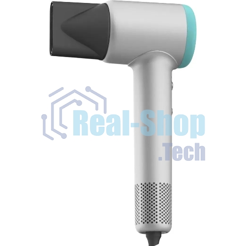Фен Deerma DEM-CF51W серый, 1400 Вт, компактный, ионизация