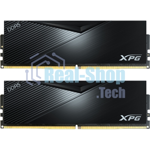 Оперативная память XPG Lancer, DDR5, 64GB (2x32GB), 6400MHz, CL32, DIMM, с радиаторами, черный