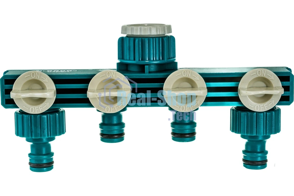 Распределитель RACO 4250-55258C 4хканальный original резьба внешняя-наконечник 1/2''x3/4''