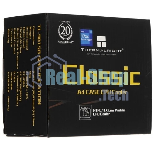 Устройство охлаждения (кулер) Thermalright AXP-90 X36 Soc-AM5/AM4/1151/1200/1700 4-pin 22.4dB Al+Cu 230gr Ret (AXP-90-X36)