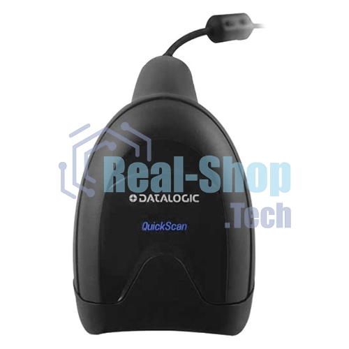 Сканер штрих-кода ручной Datalogic QuickScan QD2590, Kit, 2D Mpixel Imager, 30 скан/сек, USB, черный