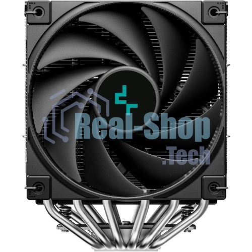 Кулер для процессора DEEPCOOL AK620 DIGITAL SE LGA20XX/1700/1200/115X/AM5/AM4 (9шт/кор, TDP 260W, PWM, DUAL Fan 120мм, 6 тепл. трубок, ARGb, черный) RET (R-AK620-BKADMN-GJD)