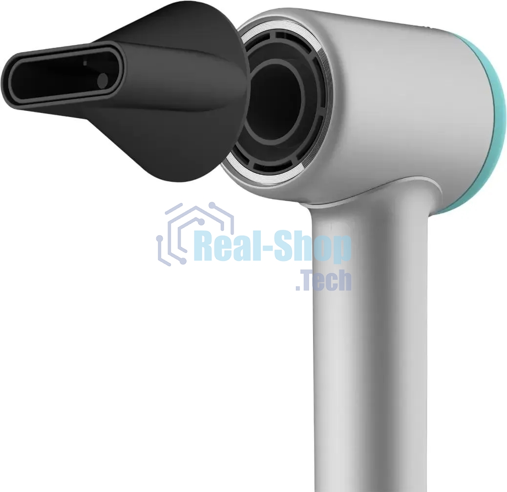 Фен Deerma DEM-CF51W серый, 1400 Вт, компактный, ионизация