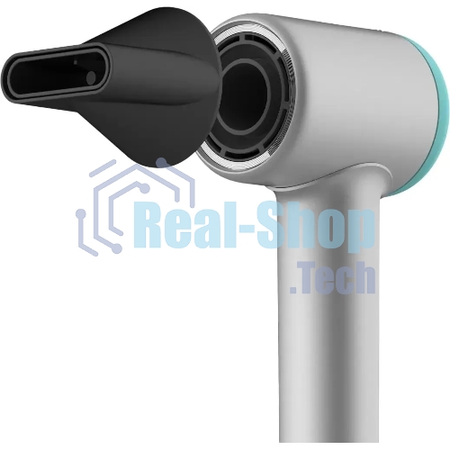 Фен Deerma DEM-CF51W серый, 1400 Вт, компактный, ионизация
