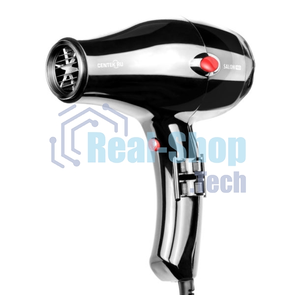 Фен Centek CT-2221 Professional черный, 2200 Вт