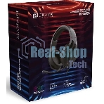 Гарнитура Oklick HS-L600G чёрный, проводная, USB, подсветка