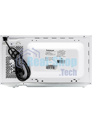 Микроволновая печь HOME HMM207BW белый, 20 л, 700 Вт, переключатели - поворотный механизм