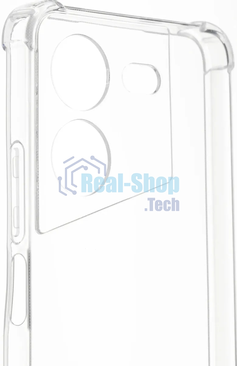 Чехол (клип-кейс) BoraSCO для Tecno Pova 5 Bumper Case прозрачный (72321)