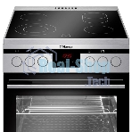 Плита электрическая Hansa FCCX58225 серебристый, конфорок 4 шт, духовка 65 л, 50 см x 85 см x 60 см