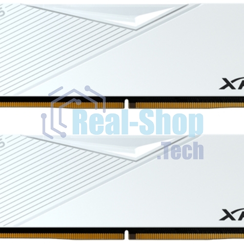 Оперативная память XPG Lancer, DDR5, 64GB (2x32GB), 6400MHz, CL32, DIMM, с радиаторами, белый