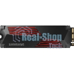 Накопитель SSD Samsung 990 PRO, 2000Gb, PCIe 4.0 x4, M.2 2280, NVMe, R/W 7450/6900, с радиатором