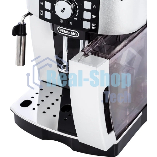 Кофемашина автоматическая DeLonghi ECAM 21.117.SB серебристый/черный, исп. кофе - зерновой/молотый, 1.8 л, 1450 Вт, 15 бар