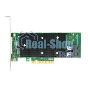 Адаптер HBA Broadcom 9400-8i SGL (05-50008-01) PCIe 3.1 x8 LP, Tri-Mode SAS/SATA/NVMe 12G HBA, 8port(2*int SFF8643), 3408 IOC