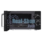 Микроволновая печь BBK 20MWS-760M/B черный, 20 л, 700 Вт, переключатели - поворотный мехинизм