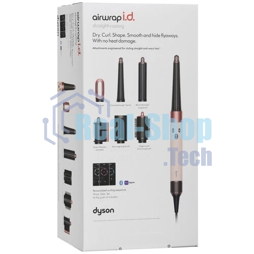Мультистайлер Dyson Airwrap ID HS08 Ceramic Pink (Straight+Wavy) керамический розовый/розовое золото, 1300 Вт, ионизация